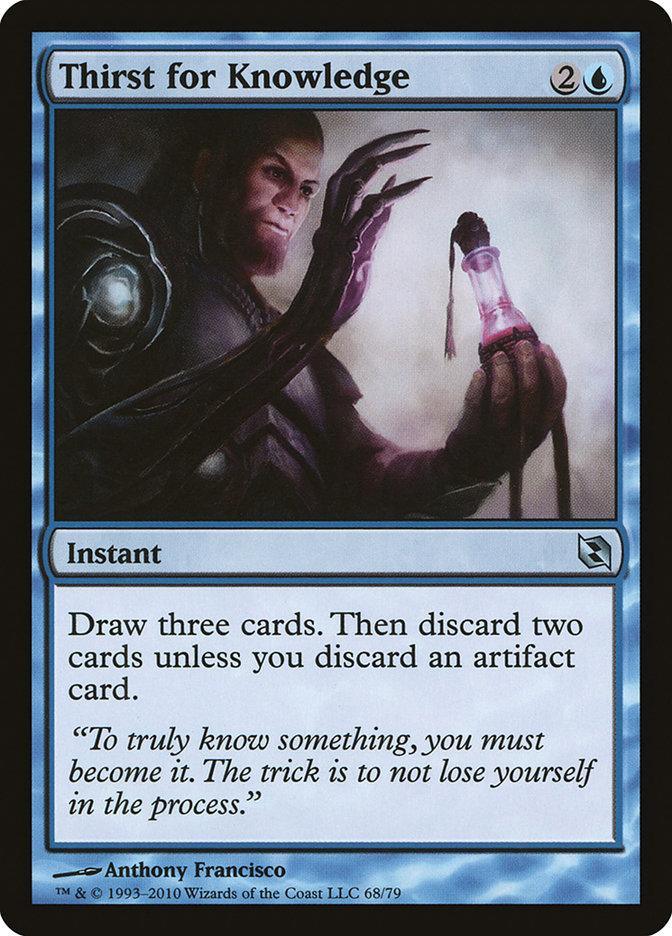 Thirst for Knowledge [Duel Decks: Elspeth vs. Tezzeret] - La Boîte Mystère ( The Mystery Box)