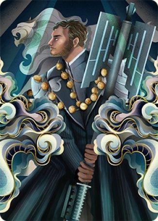Rafiq of the Many Art Card [Streets of New Capenna Art Series] - La Boîte Mystère ( The Mystery Box)