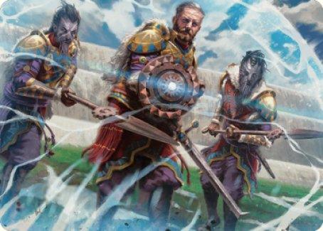 Argivian Phalanx Art Card [Dominaria United Art Series] - La Boîte Mystère ( The Mystery Box)