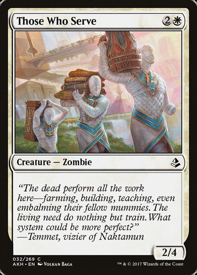 Those Who Serve [Amonkhet] - La Boîte Mystère ( The Mystery Box)