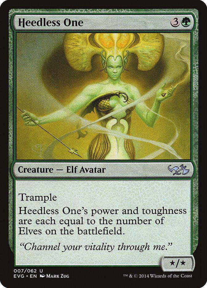 Heedless One (Elves vs. Goblins) [Duel Decks Anthology] - La Boîte Mystère ( The Mystery Box)
