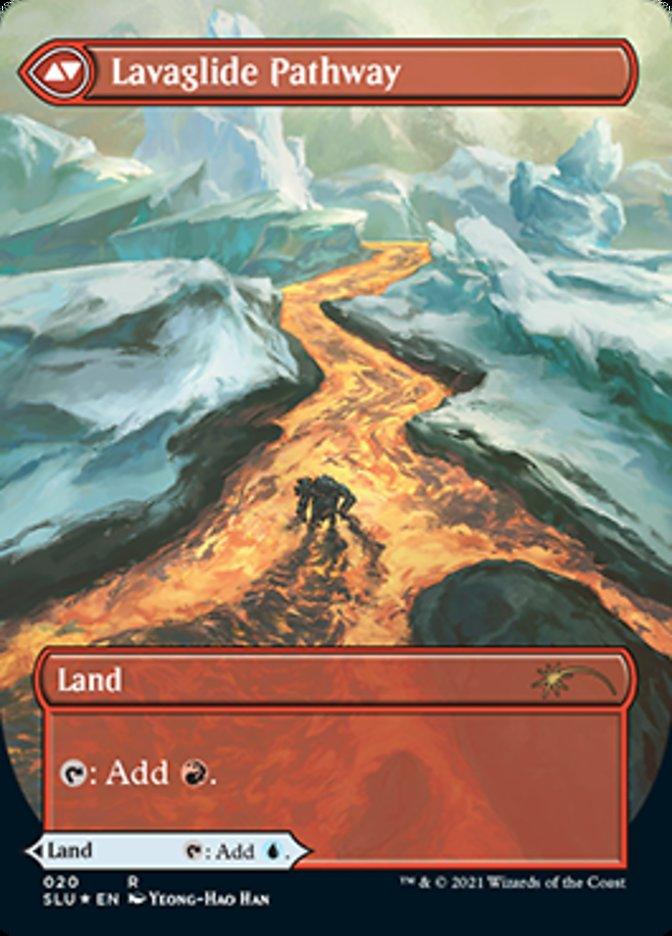 Riverglide Pathway // Lavaglide Pathway (Borderless) [Secret Lair: Ultimate Edition] - La Boîte Mystère ( The Mystery Box)