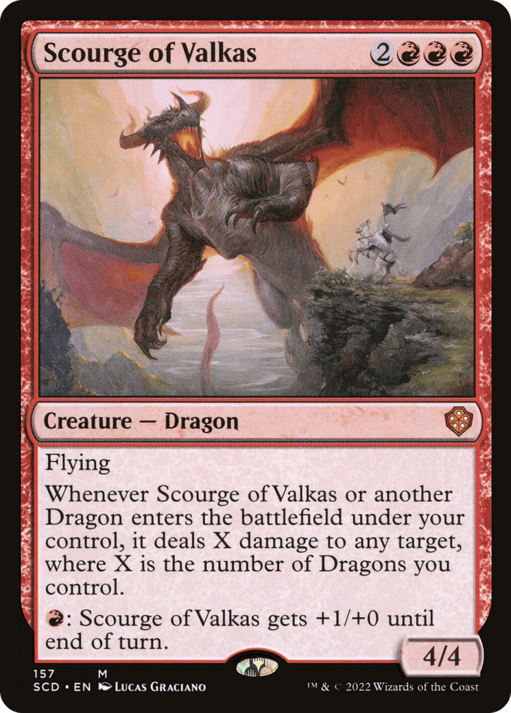 Scourge of Valkas [Starter Commander Decks] - La Boîte Mystère ( The Mystery Box)