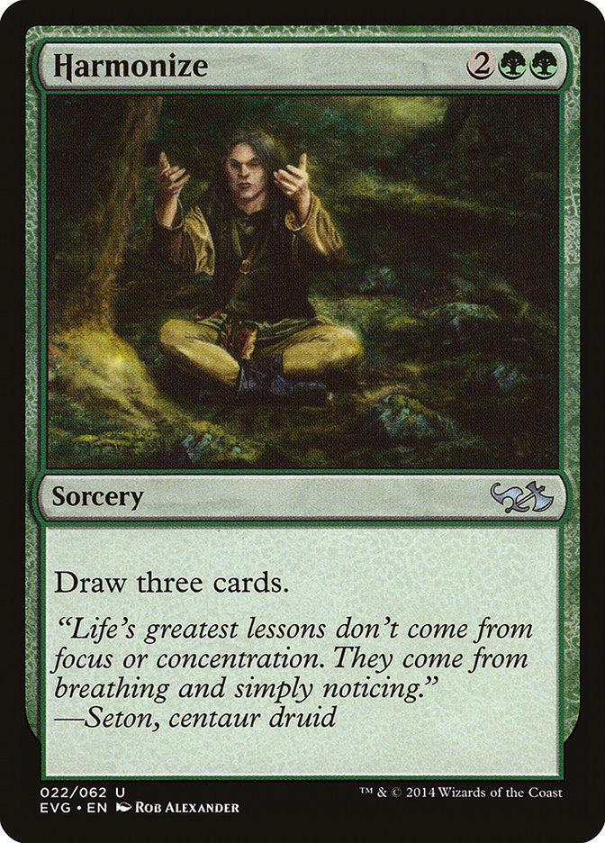 Harmonize (Elves vs. Goblins) [Duel Decks Anthology] - La Boîte Mystère ( The Mystery Box)