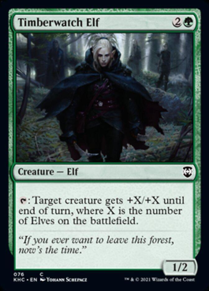 Timberwatch Elf [Kaldheim Commander] - La Boîte Mystère ( The Mystery Box)