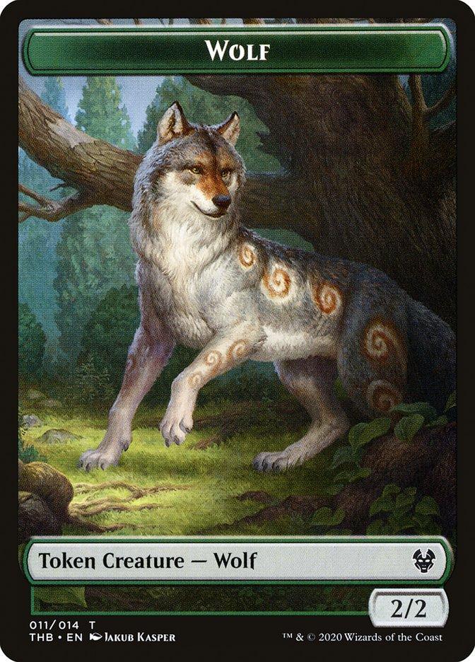 Wolf [Theros Beyond Death Tokens] - La Boîte Mystère ( The Mystery Box)