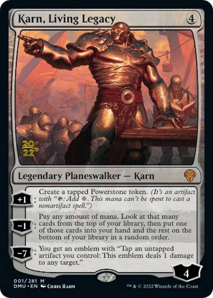 Karn, Living Legacy [Dominaria United Prerelease Promos] - La Boîte Mystère ( The Mystery Box)