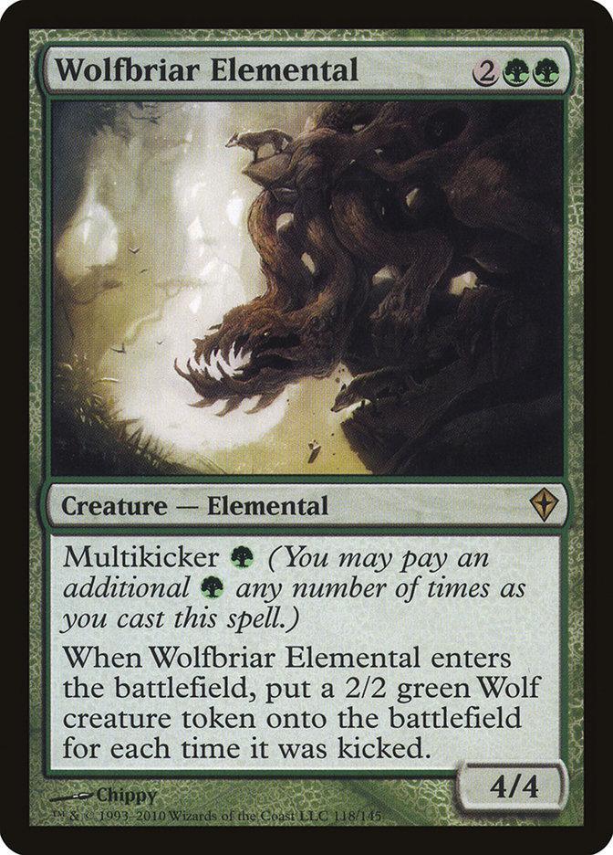 Wolfbriar Elemental [Worldwake] - La Boîte Mystère ( The Mystery Box)