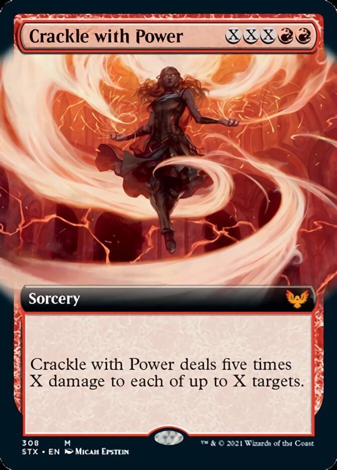 Crackle with Power (Extended) [Strixhaven: School of Mages] - La Boîte Mystère ( The Mystery Box)