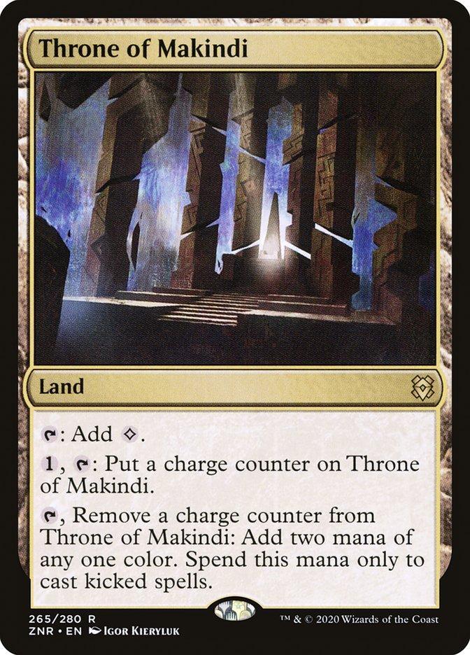 Throne of Makindi [Zendikar Rising] - La Boîte Mystère ( The Mystery Box)