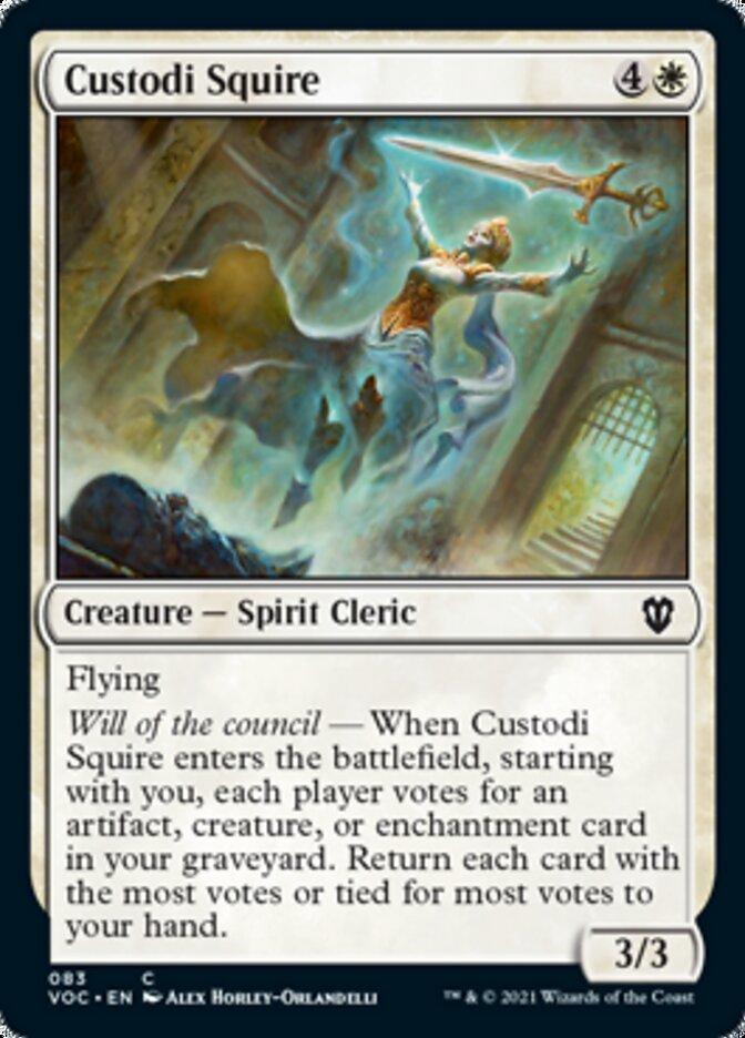 Custodi Squire [Innistrad: Crimson Vow Commander] - La Boîte Mystère ( The Mystery Box)