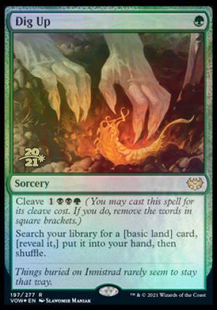 Dig Up [Innistrad: Crimson Vow Prerelease Promos] - La Boîte Mystère ( The Mystery Box)