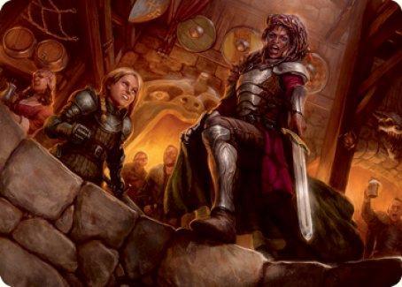 Veteran Dungeoneer Art Card [Dungeons & Dragons: Adventures in the Forgotten Realms Art Series] - La Boîte Mystère ( The Mystery Box)