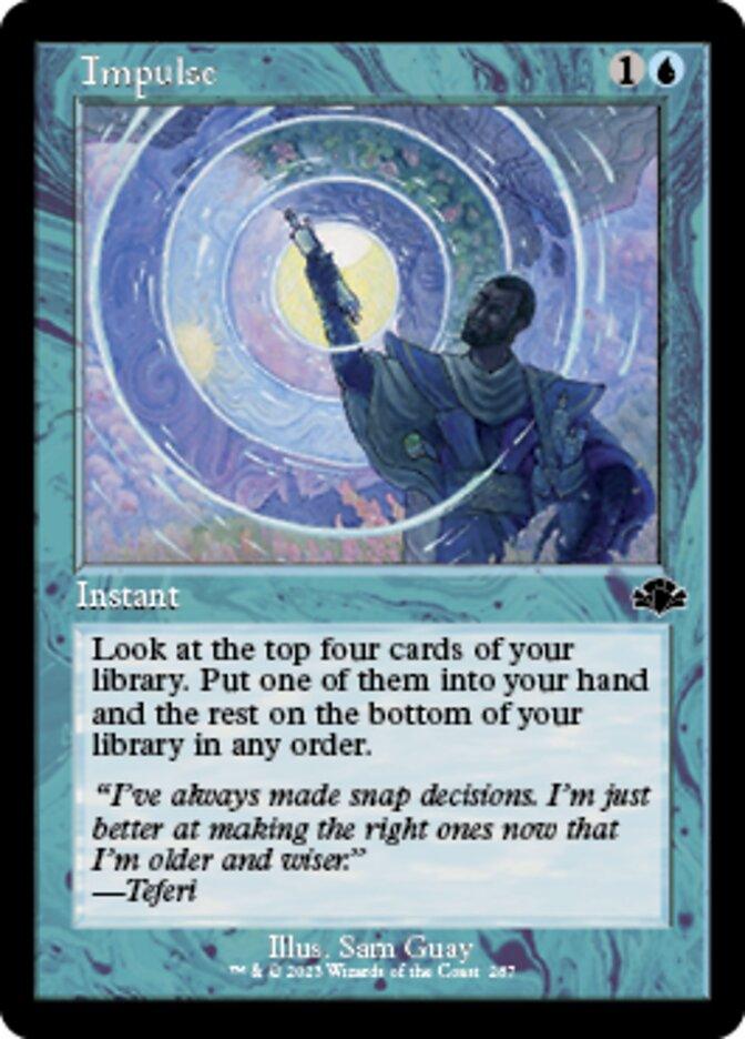 Impulse (Retro) [Dominaria Remastered] - La Boîte Mystère ( The Mystery Box)