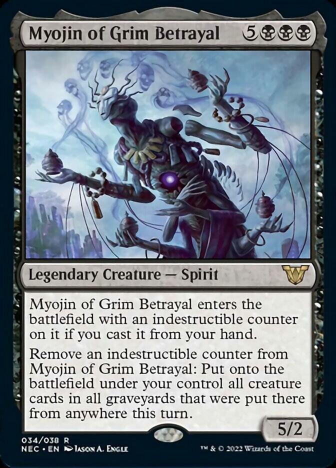 Myojin of Grim Betrayal [Kamigawa: Neon Dynasty Commander] - La Boîte Mystère ( The Mystery Box)
