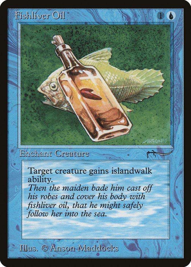 Fishliver Oil (Dark Mana Cost) [Arabian Nights] - La Boîte Mystère ( The Mystery Box)