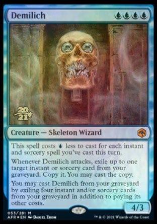 Demilich [Dungeons & Dragons: Adventures in the Forgotten Realms Prerelease Promos] - La Boîte Mystère ( The Mystery Box)