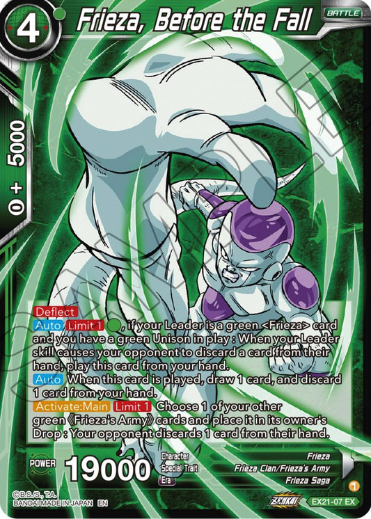Frieza, Before the Fall (EX21-07) [5th Anniversary Set]