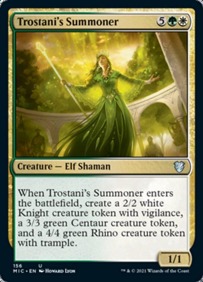 Trostani's Summoner [Innistrad: Midnight Hunt Commander] - La Boîte Mystère ( The Mystery Box)