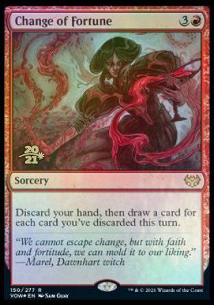 Change of Fortune [Innistrad: Crimson Vow Prerelease Promos] - La Boîte Mystère ( The Mystery Box)