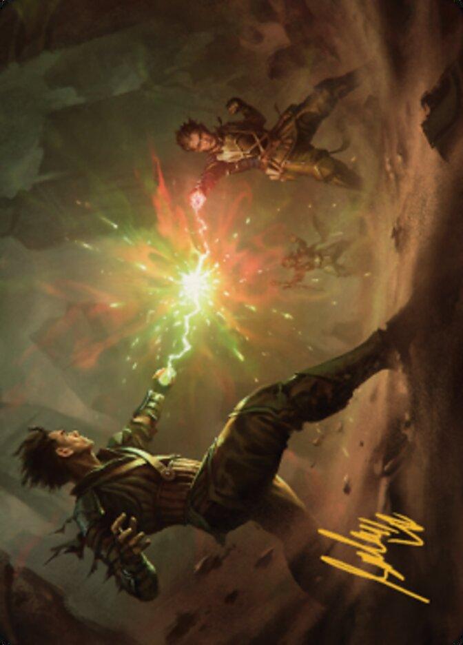 Brotherhood's End Art Card (Gold-Stamped Signature) [The Brothers' War Art Series] - La Boîte Mystère ( The Mystery Box)