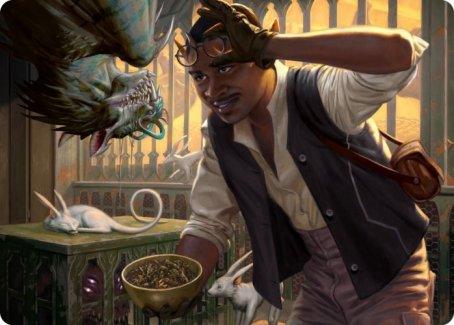Bennie Bracks, Zoologist Art Card [Streets of New Capenna Art Series] - La Boîte Mystère ( The Mystery Box)