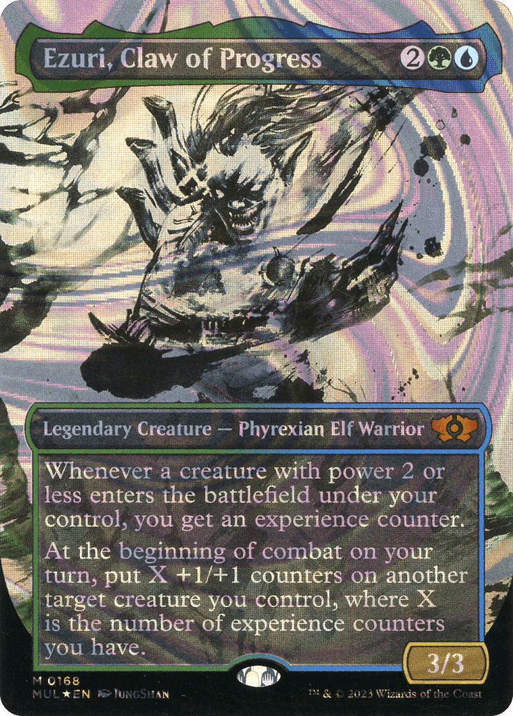 Ezuri, Claw of Progress (Halo Foil) [Multiverse Legends] - La Boîte Mystère ( The Mystery Box)