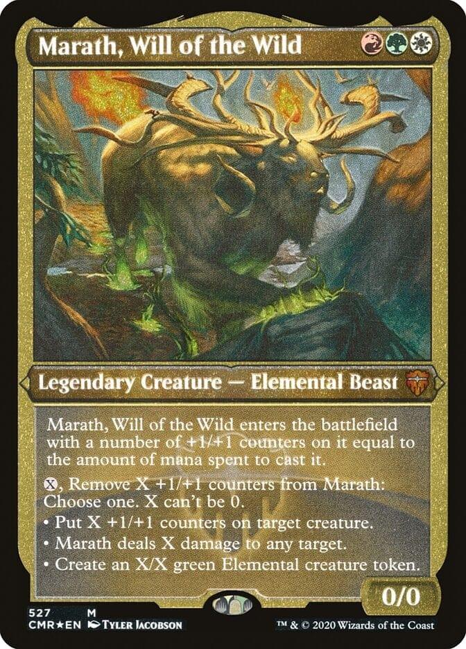 Marath, Will of the Wild [Commander Legends Etched] - La Boîte Mystère ( The Mystery Box)