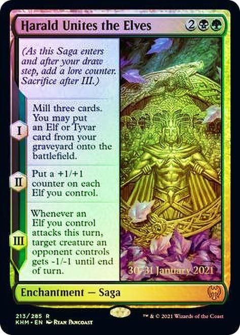 Harald Unites the Elves [Kaldheim Prerelease Promos] - La Boîte Mystère ( The Mystery Box)