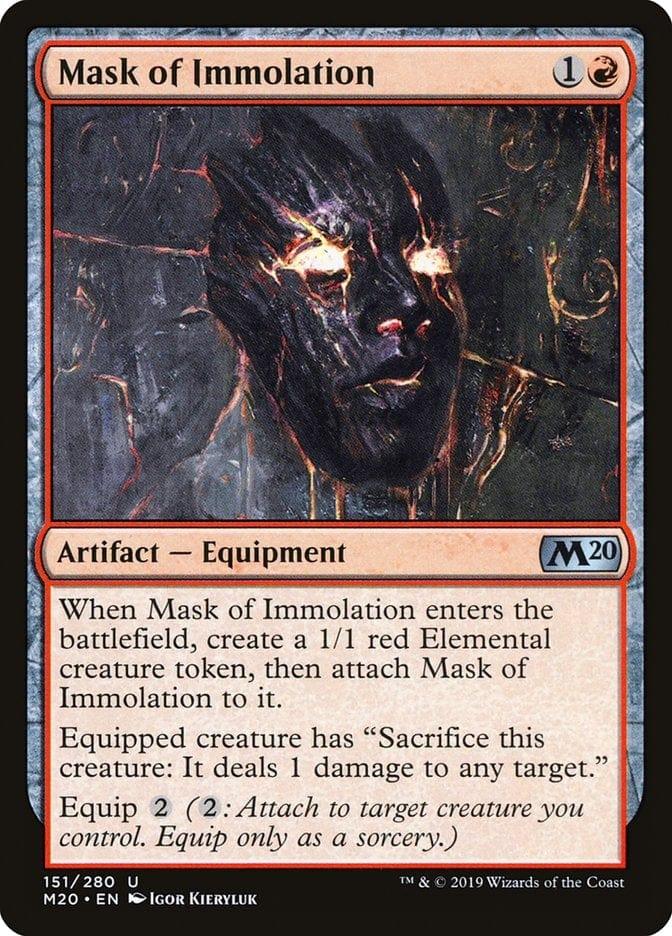 Mask of Immolation [Core Set 2020] - La Boîte Mystère ( The Mystery Box)