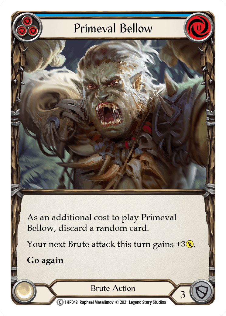 Primeval Bellow (Blue) [1HP042] - La Boîte Mystère ( The Mystery Box)