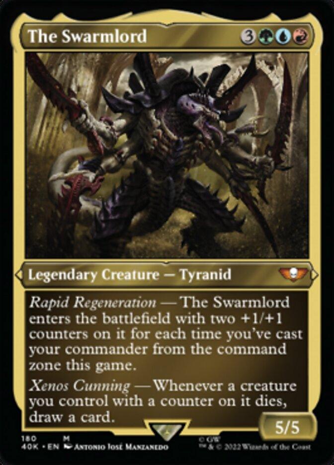 The Swarmlord (Display Commander) (Surge Foil) [Warhammer 40,000] - La Boîte Mystère ( The Mystery Box)