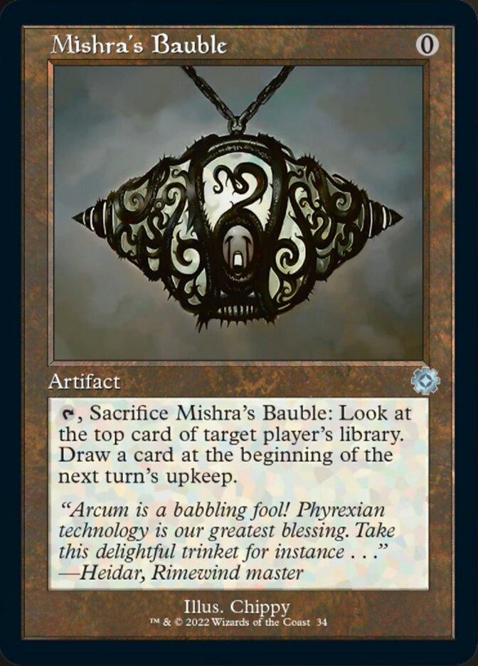 Mishra's Bauble (Retro) [The Brothers' War Retro Artifacts] - La Boîte Mystère ( The Mystery Box)