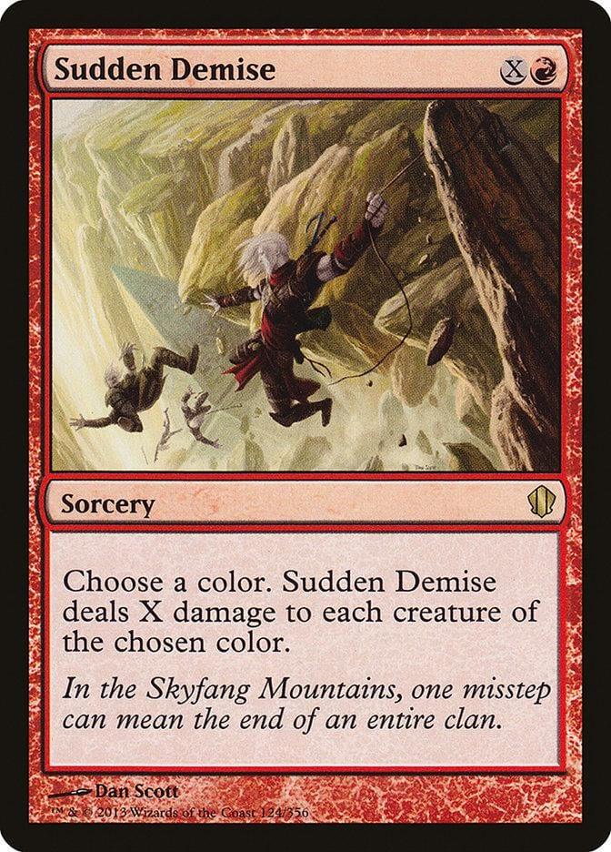 Sudden Demise [Commander 2013] - La Boîte Mystère ( The Mystery Box)