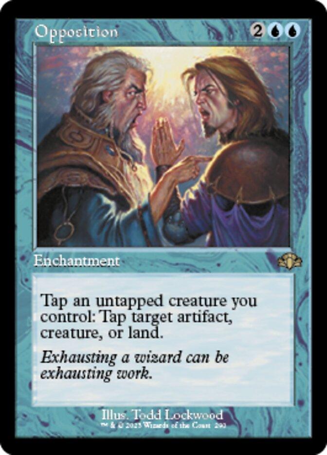 Opposition (Retro) [Dominaria Remastered] - La Boîte Mystère ( The Mystery Box)