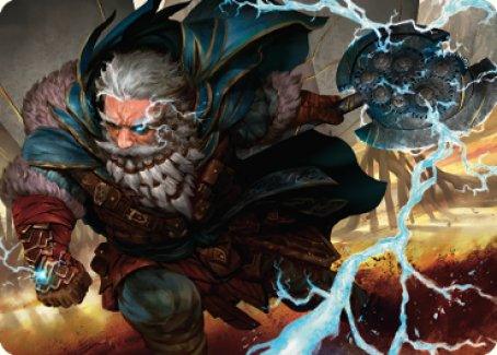 Electrostatic Infantry Art Card [Dominaria United Art Series] - La Boîte Mystère ( The Mystery Box)