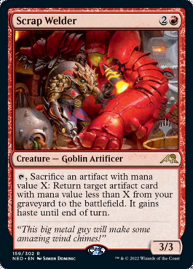Scrap Welder (Promo Pack) [Kamigawa: Neon Dynasty Promos] - La Boîte Mystère ( The Mystery Box)