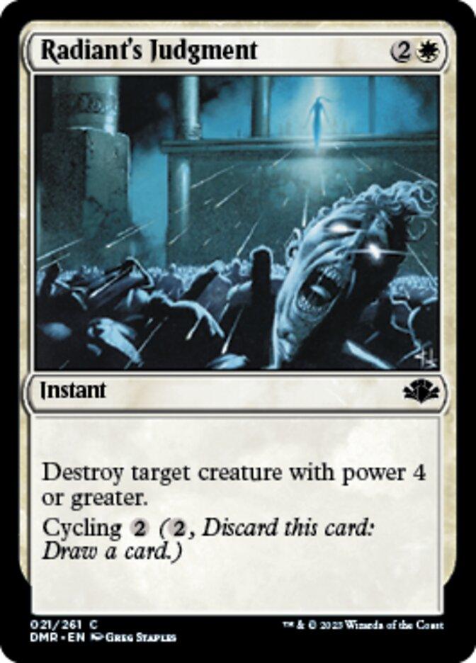 Radiant's Judgment [Dominaria Remastered] - La Boîte Mystère ( The Mystery Box)