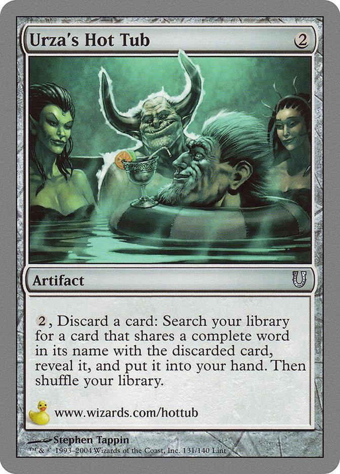 Urza's Hot Tub [Unhinged] - La Boîte Mystère ( The Mystery Box)