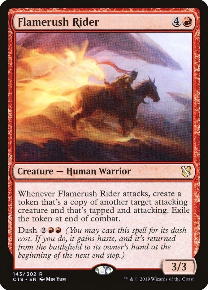 Flamerush Rider [Commander 2019] - La Boîte Mystère ( The Mystery Box)