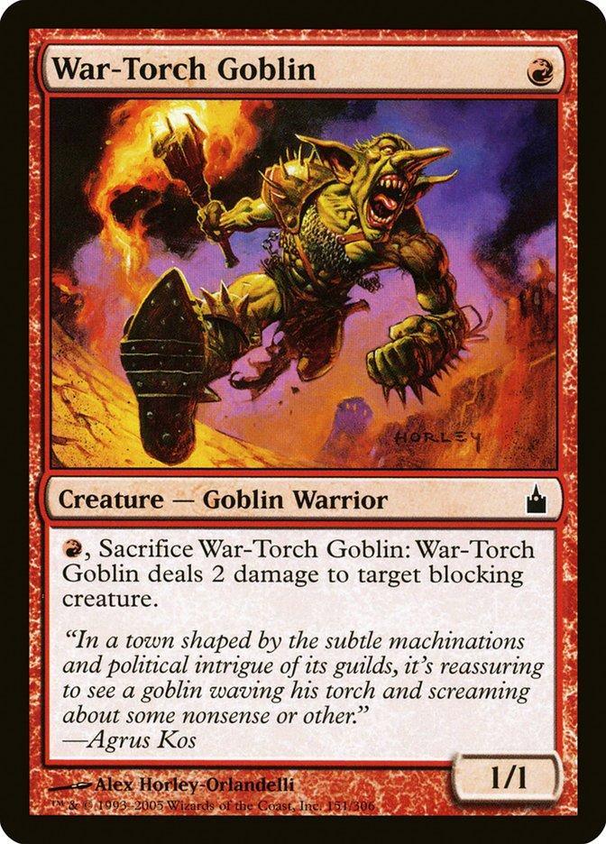 War-Torch Goblin [Ravnica: City of Guilds] - La Boîte Mystère ( The Mystery Box)