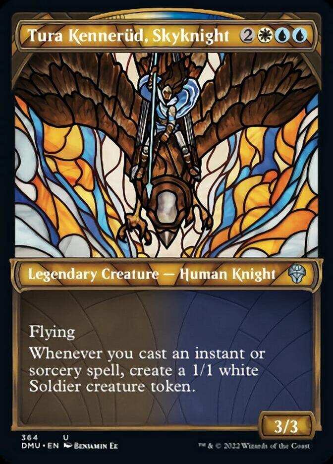 Tura Kennerud, Skyknight (Showcase Textured) [Dominaria United] - La Boîte Mystère ( The Mystery Box)