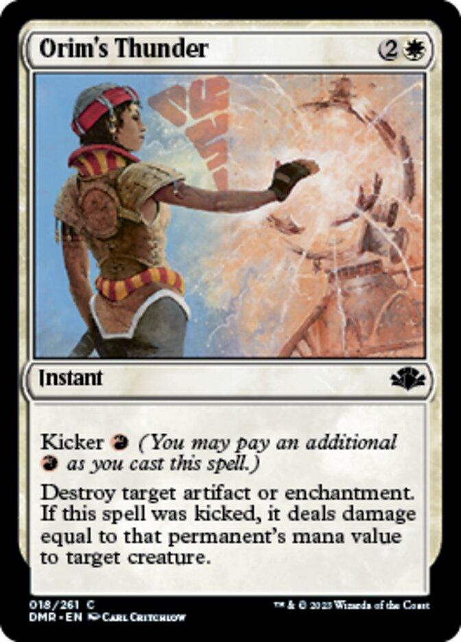 Orim's Thunder [Dominaria Remastered] - La Boîte Mystère ( The Mystery Box)