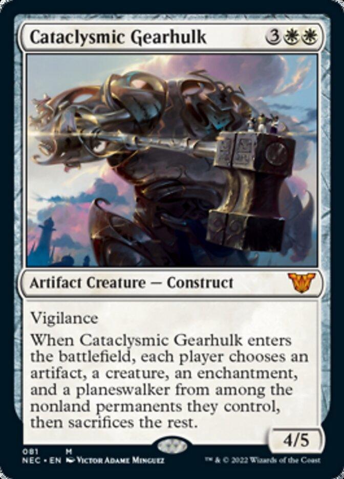 Cataclysmic Gearhulk [Kamigawa: Neon Dynasty Commander] - La Boîte Mystère ( The Mystery Box)
