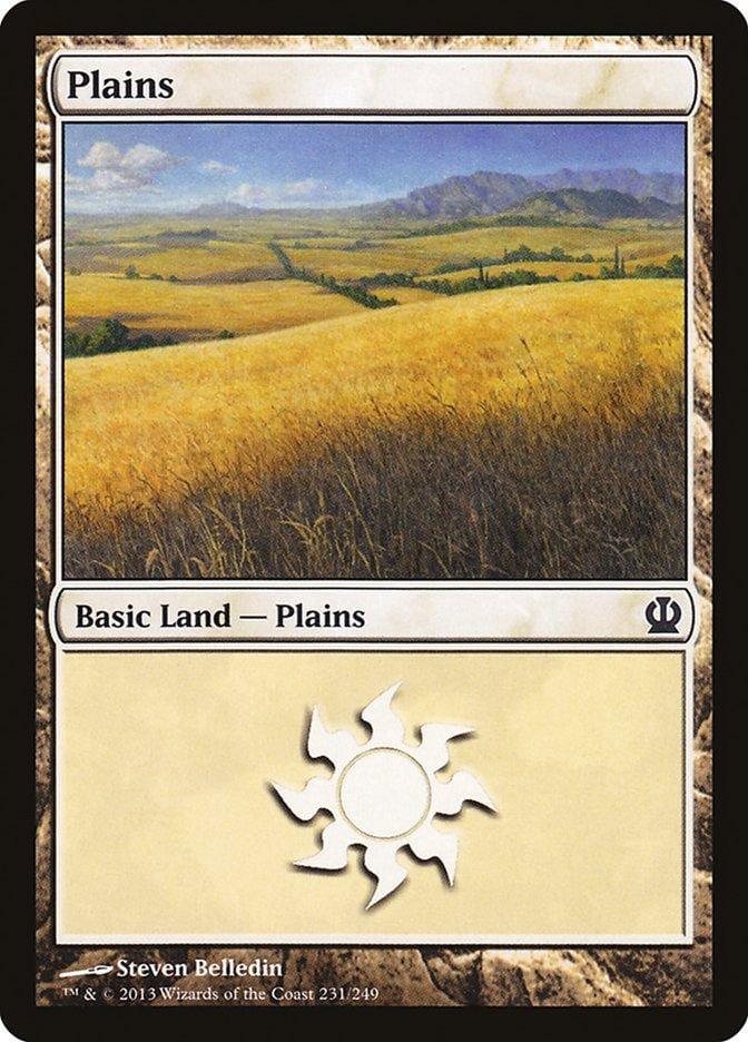 Plains (231) [Theros] - La Boîte Mystère ( The Mystery Box)