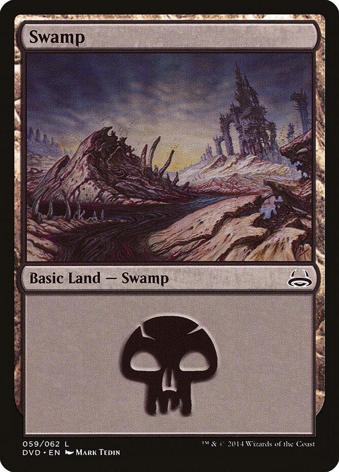Swamp (59) (Divine vs. Demonic) [Duel Decks Anthology] - La Boîte Mystère ( The Mystery Box)