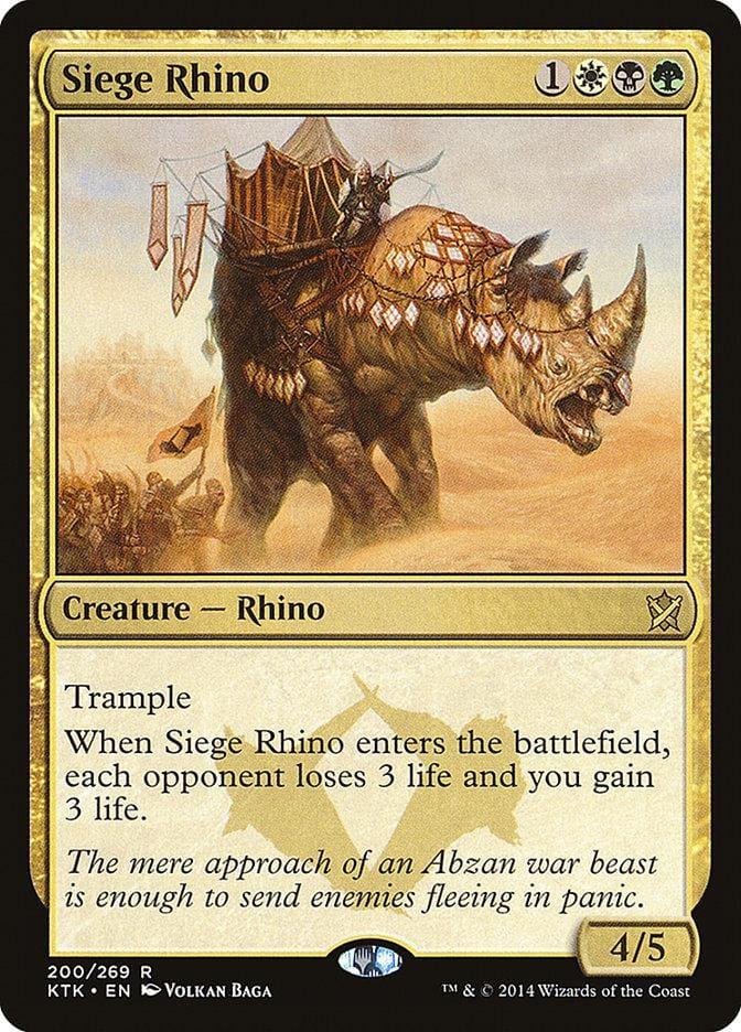 Siege Rhino [Khans of Tarkir] - La Boîte Mystère ( The Mystery Box)