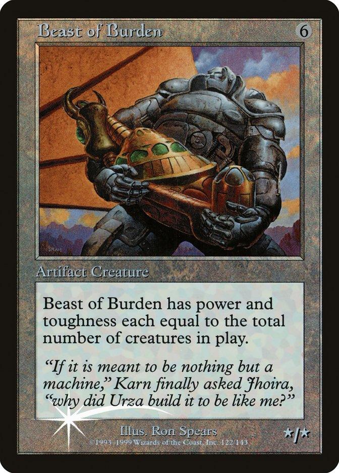 Beast of Burden (Misprinted) [Urza's Legacy Promos] - La Boîte Mystère ( The Mystery Box)