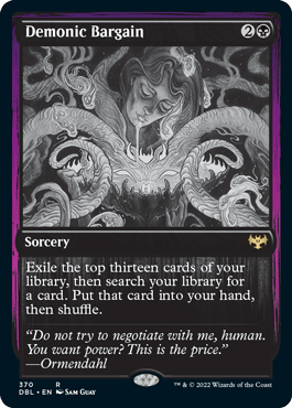 Demonic Bargain [Innistrad: Double Feature] - La Boîte Mystère ( The Mystery Box)