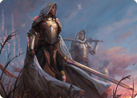 Danitha, Benalia's Hope Art Card [Dominaria United Art Series] - La Boîte Mystère ( The Mystery Box)